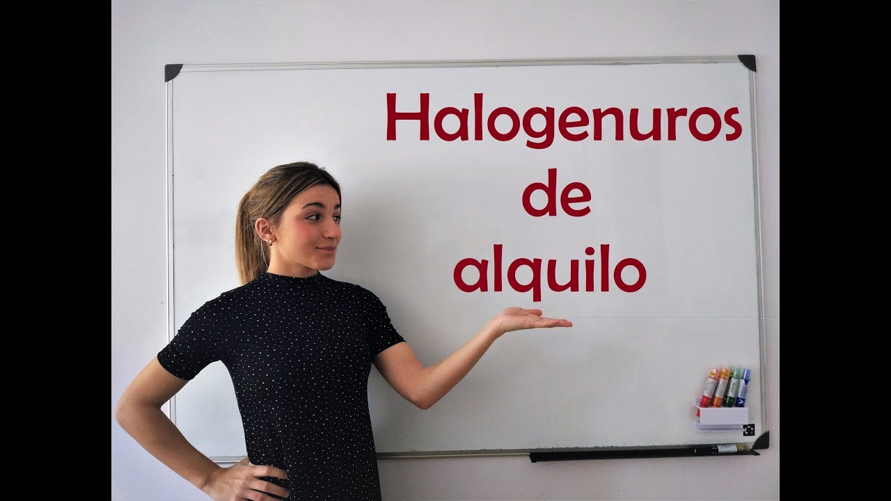4. HALOGENUROS DE ALQUILO (F, Cl, Br, I). Formulación orgánica.