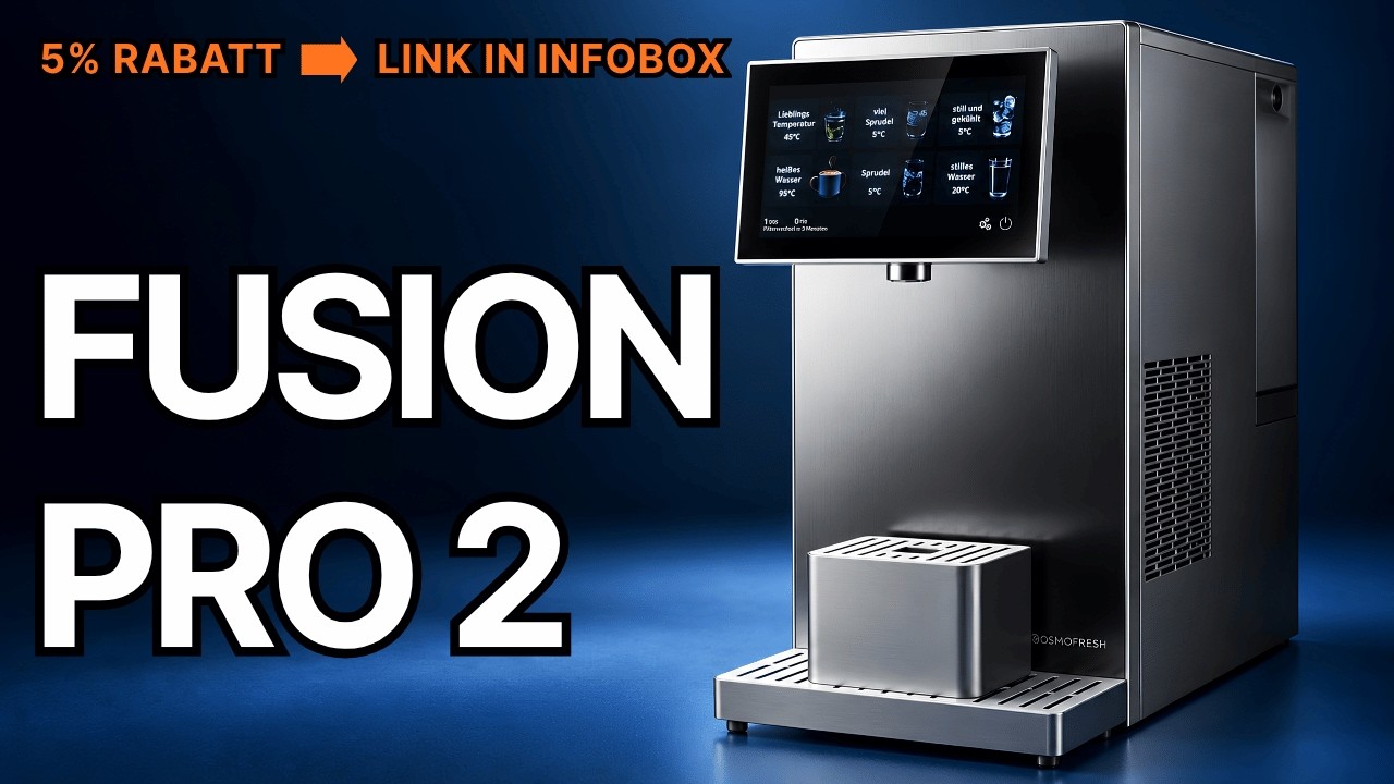OsmoFresh Fusion Pro 2 im Test: Die kompletteste Osmoseanlage auf dem Markt! - Benedikt Keck Longevity Video (19:12)