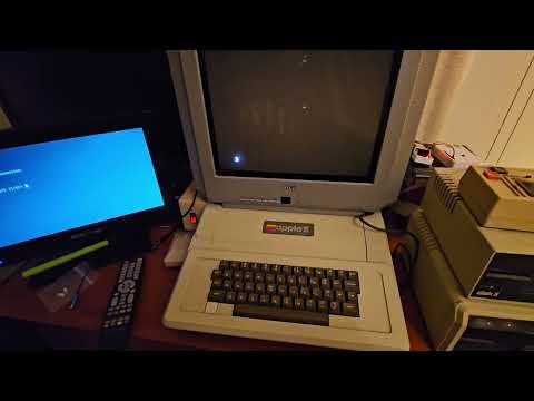 Modern BBSing on vintage Apple II Plus