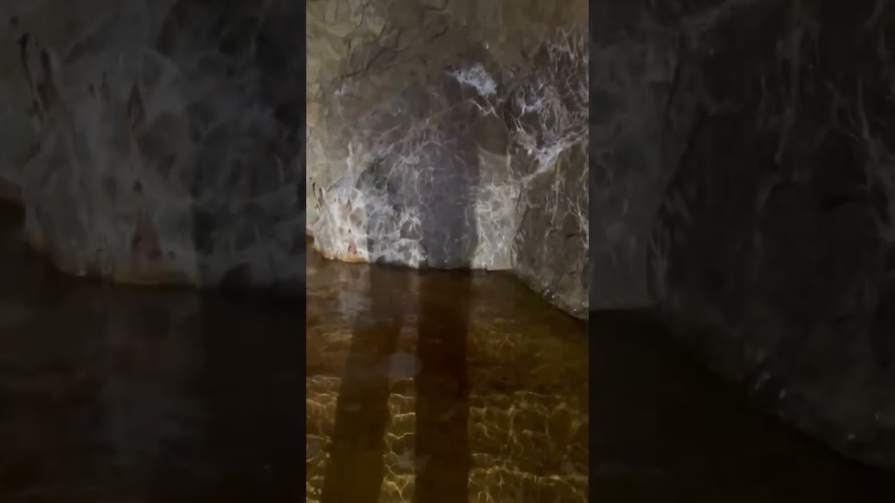 Climax Mine – Flooded Chamber and the Old Dam Wall Hidden in the Back