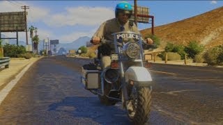 GTA V - Officer Trevor is the Highway Patrol (Junior Brown)