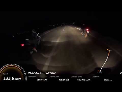 Yamaha R25 vs Ninja 250R vs Cbr 250R Drag Race