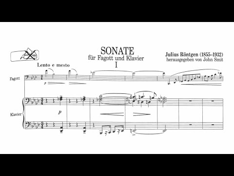Julius Röntgen: Bassoon Sonata (1929)