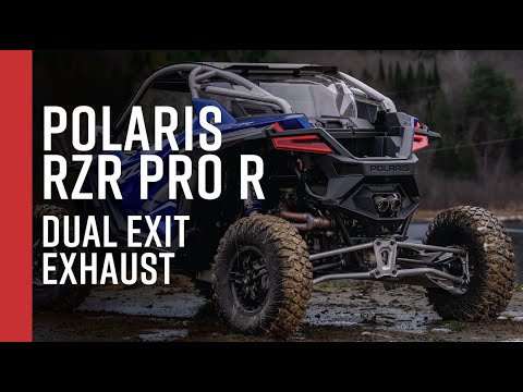 2022+ POLARIS RZR PRO R // MBRP Performance Series Exhaust