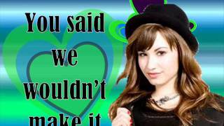 Demi Lovato trainwreck lyrics