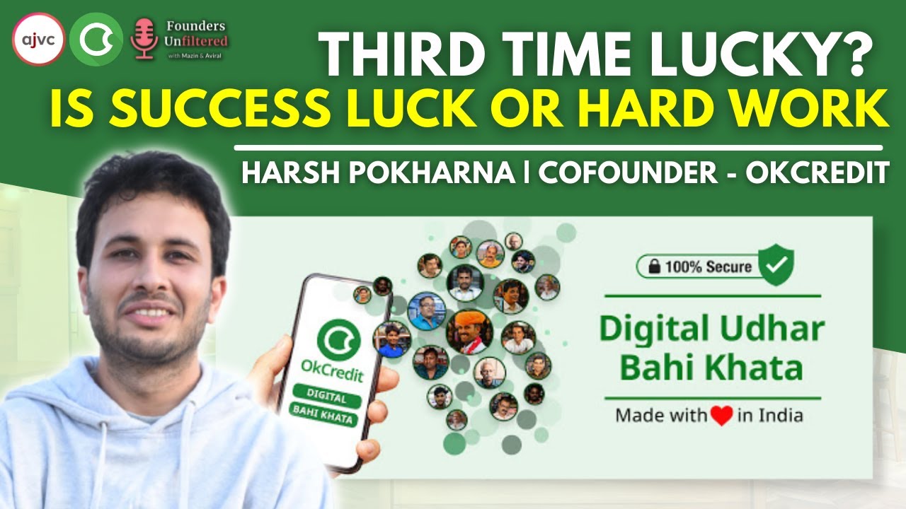OkCredit: Revolutionizing Digital Bookkeeping - The Remarkable Success Story of Harsh Pokharna