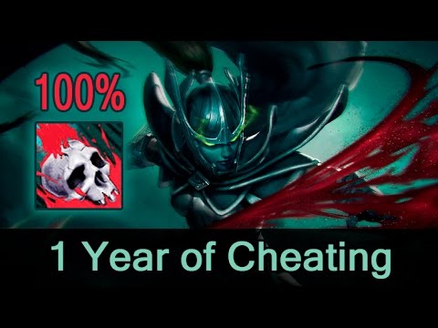 Phantom Assassin 100% crit hack/script — 1 year of cheating in Dota 2