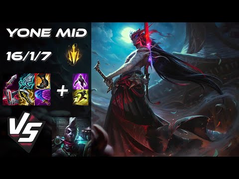 MID Yone vs Ekko - EU Grandmaster Patch 25.S2.3