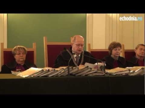 Ogłoszenie wyroku w sprawie potrójnego zabójstwa w Cedzynie