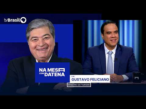Na Mesa com Datena | Gustavo Feliciano, ministro do Turismo