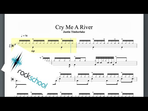Cry Me A River (With Vocals) Rockschool Grade 7 Drums