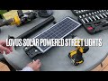 Solar LED Street Lights - Quick Look and Install