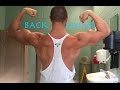 BACK DAY! | shredding body fat | Gavin Ackner 19 year old bodybuilding