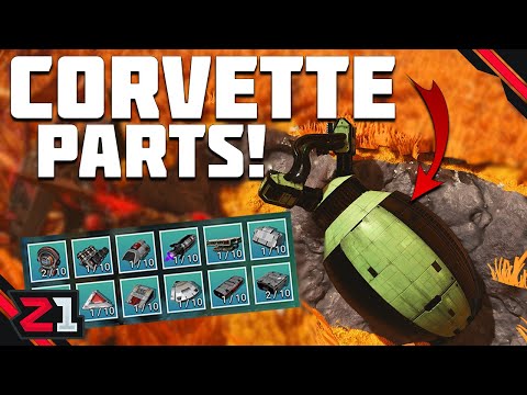 How To Unlock MORE Ship Parts! Corvette Modules From Salvage Containers! No Mans Sky Voyagers Update
