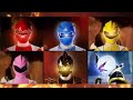 Power Rangers Dino Thunder 6 Rangers Morph