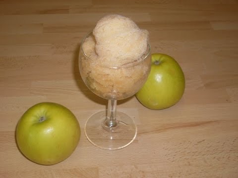 Recette sorbet pomme