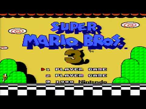 Super Mario Bros. 3 (World 1 Playthrough) - Nintendo Entetainment System