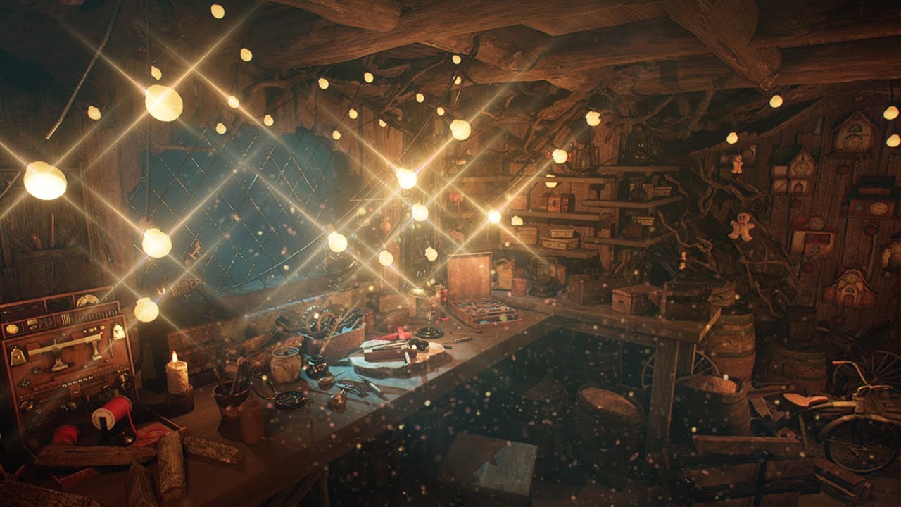 🕰🧸Geppetto's Workshop to make Pinocchio In Christmas Season🎄