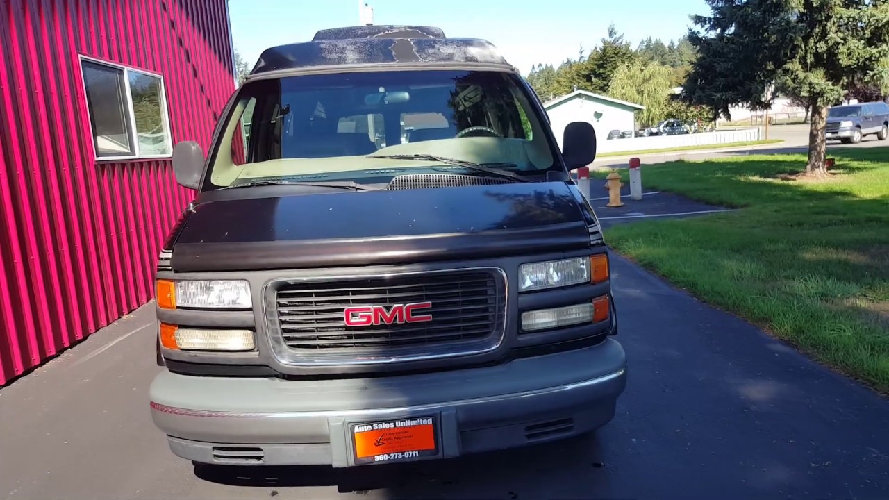 Public Auction! 1996 GMC Savana Conversion Van 10/6/2019