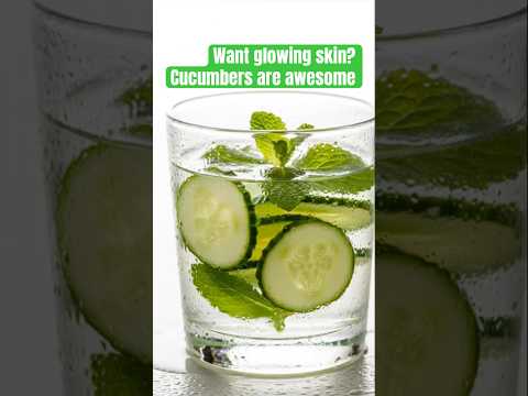 🥒 The Secret to Youthful Skin #skincare #health #cucumber #eyes #antiaging