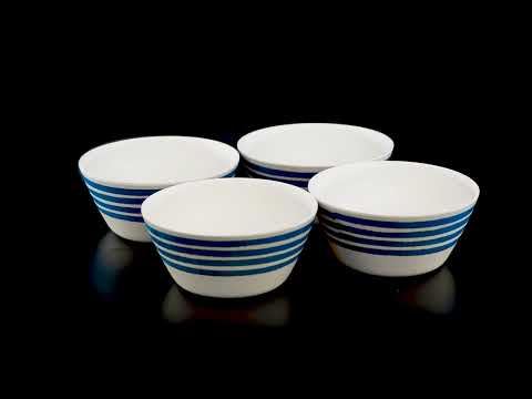 Set Da Campeggio 16 Pezzi Melamina Leisurewize STRIPE - Piatti E Ciotole - Foto 2