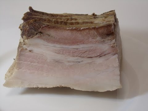 Boczek gotowany - Domowa wędlina