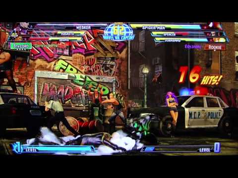 MvC3 Horrendous Lag Online Casuals pt27