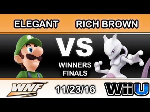 WNF 4.4 - eM | Elegant (Luigi) Vs. Rich Brown (Mewtwo) Winners Finals - Smash Wii U
