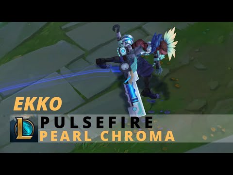 Pulsefire Ekko Pearl Chroma - League Of Legends