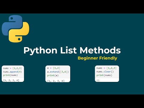 Python Lists Tutorial All Built In Methods Explained Simply