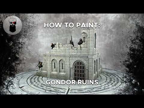 Contrast+ How to Paint: New Gondor Ruins in 8 steps!