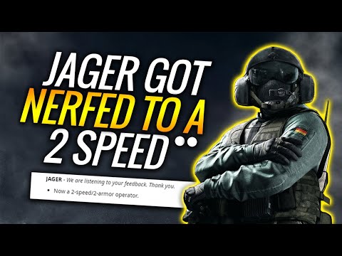 JAGER *NERFED* TO A 2 SPEED!!! TEST SERVER PATCH NOTES | Operation Void Edge