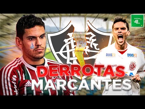 DERROTAS MARCANTES - FLUMINENSE 2 X 5 AMÉRICA-RN (REACT)