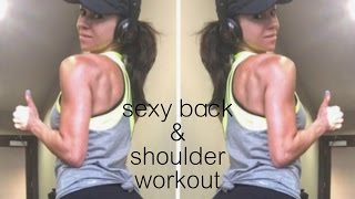 Sexy Back and Shoulder Workout for Women