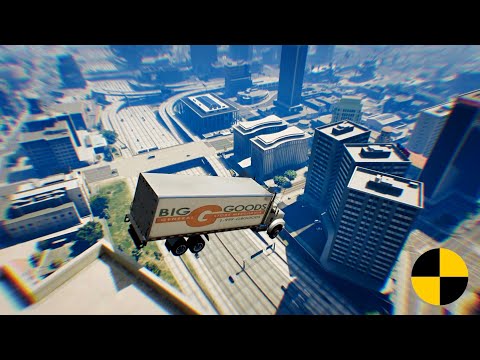 GTA 5 Real Car Crash Test V.I 53