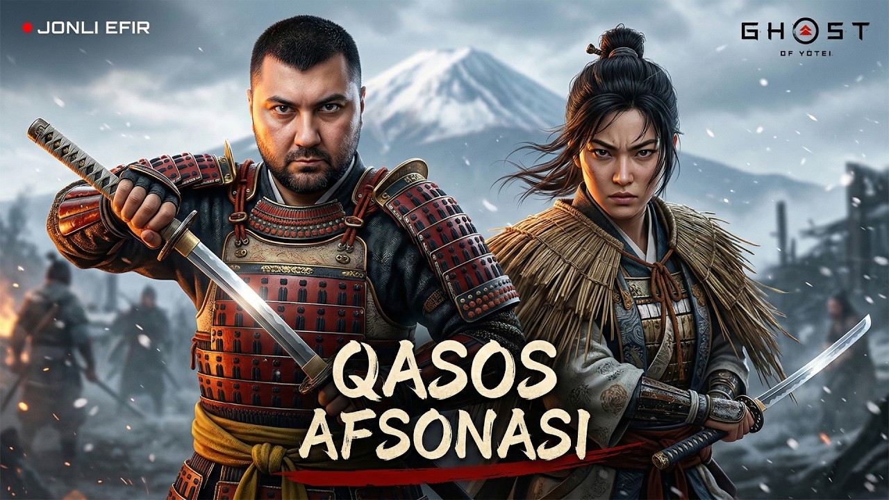 ⚔️ QASOS — Ghost of Yōtei (Jonli Efir)