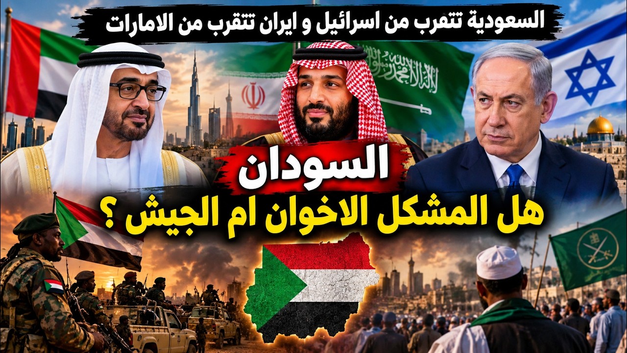 السودان : هل المشكل الاخوان ام الجيش ؟ السعودية تتقرب من اسرائيل و ايران تتقر?