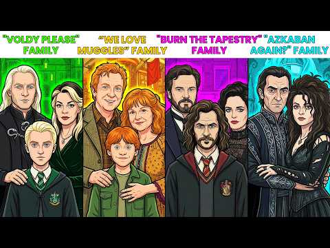 ALL Sacred Pure Blood Families in Harry Potter EXPLAINED in Detail