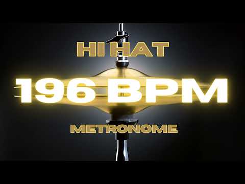 196 BPM - Hi Hat Metronome