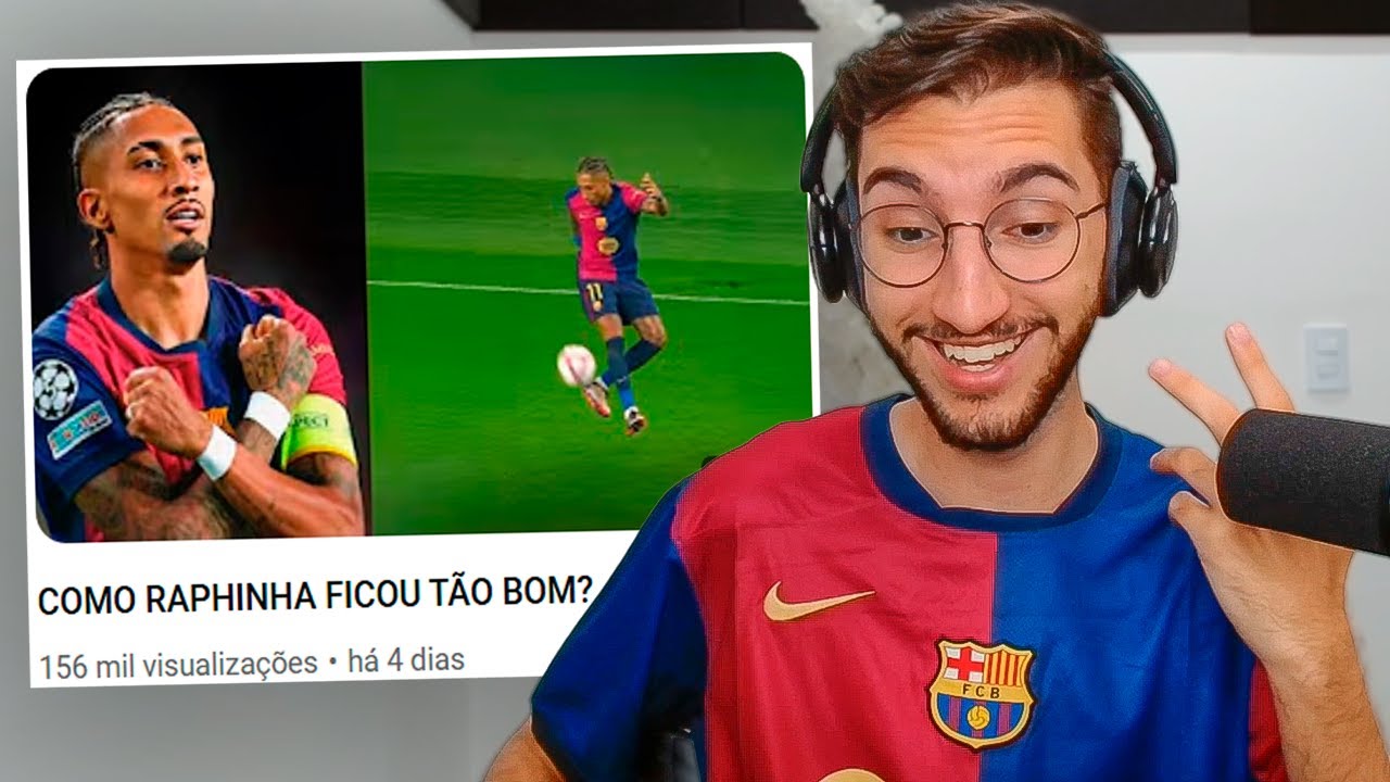 COMO RAPHINHA FICOU TÃO BOM?