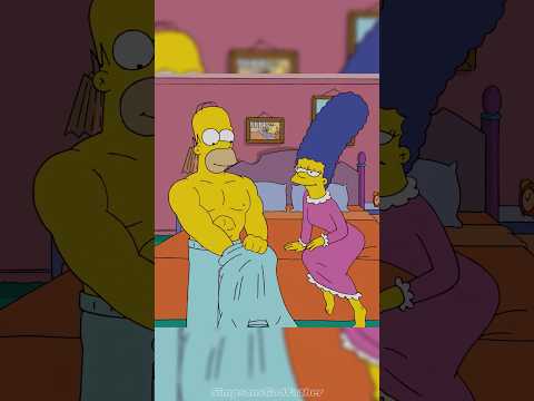 How Homer loses weight 😅 #shorts #simpsons