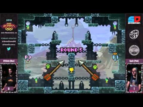 Indie Olympics 2016: Towerfall - IFD|blob vs Kpulv - Winner Semifinals