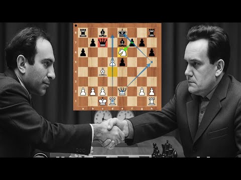 Mikhail Tal vs Istvan Bilek | Amsterdam Interzonal 1964 – Tal’s Tactical Masterclass