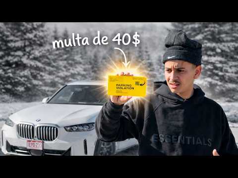 TOMOU UMA MULTA MUITO BESTA NA NEVE