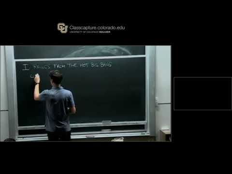 Daniel Baumann Lecture 1 on Primordial Cosmology
