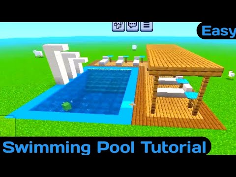 Ultimate Minecraft Pool Tutorial - EPIC Survival Build