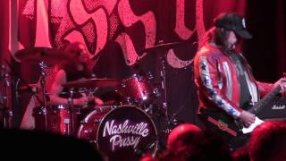 Nashville Pussy - warming up (VH) - Pussy Time / Come On Come On ~ 🇳🇱 LIVE the Netherlands