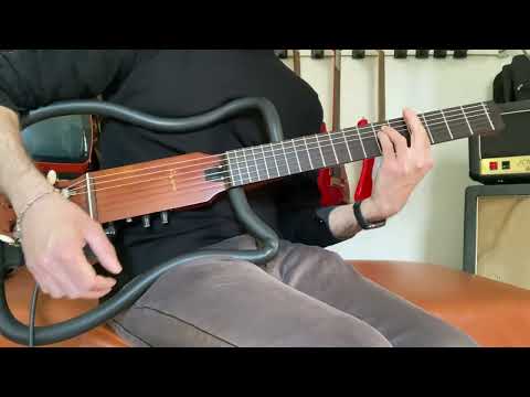 Silent Classical Guitar - Folding Travel Nylon String with Original Gig Bag image 17