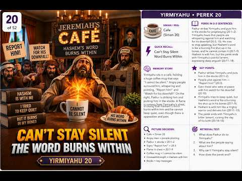 Yirmiyahu (Jeremiah) Perek 20 video thumbnail