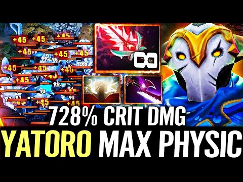 🔥 YATORO Sven 728% CRIT Carry — Bloodthorn Silver Edge + God Strength Max Cleave Farming Dota 2 Pro